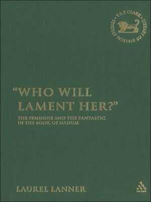 cover image of Who Will Lament Her?